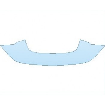 Precut PPF Kit – Clear Bra Paint Protection Film PAINT PROTECTION KIT - 2020 MERCEDES S CLASS 560 SEDAN LONG WHEELBASE REAR LICENSE PLATE AREA - INVISIBLEMASK - 3M PAINT PROTECTION