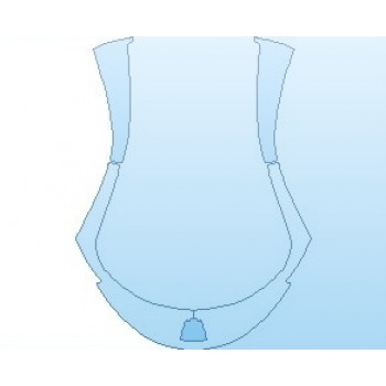 PAINT PROTECTION KIT - 2021 PAGANI HUAYRA ROADSTER A PILLAR AND ROOF SIDES - PRECUT PPF CLEAR BRA WRAP