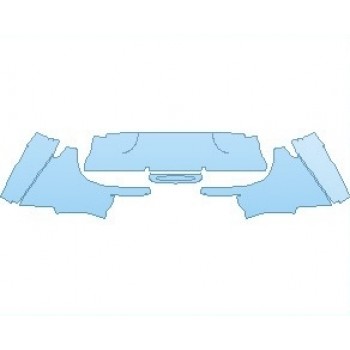 PAINT PROTECTION KIT - 2023 PAGANI HUAYRA ROADSTER TOP ROLL BAR - PRECUT PPF CLEAR BRA WRAP