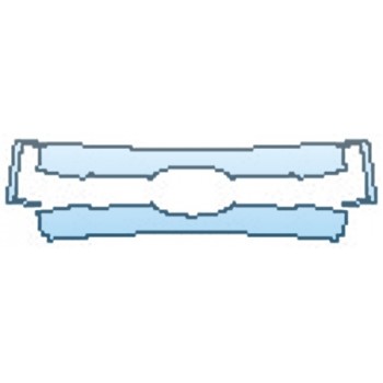 2022 FORD F-250/350 SUPER DUTY XLT Grille - PRECUT PPF CLEAR BRA WRAP