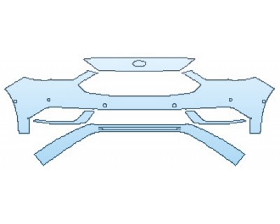 2018 FORD FUSION HYBRID SE Bumper With Sensors