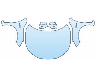 Precut PPF Kit – Clear Bra Paint Protection Film PAINT PROTECTION KIT - 2017 HONDA ACCORD HYBRID BASE FULL HOOD FENDERS MIRRORS - PRECUT PPF CLEAR BRA WRAP