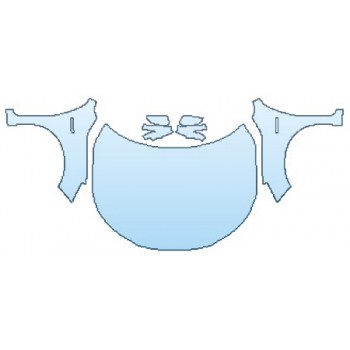 Precut PPF Kit – Clear Bra Paint Protection Film PAINT PROTECTION KIT - 2017 HONDA ACCORD HYBRID BASE FULL HOOD(WRAPPED EDGES) FENDERS MIRRORS - PRECUT PPF CLEAR BRA WRAP