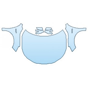 Precut PPF Kit – Clear Bra Paint Protection Film PAINT PROTECTION KIT - 2017 HONDA ACCORD HYBRID TOURING FULL HOOD(WRAPPED EDGES) FENDERS MIRRORS - PRECUT PPF CLEAR BRA WRAP