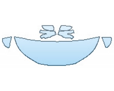 PAINT PROTECTION KIT - 2017 HONDA ACCORD HYBRID TOURING HOOD(24 INCH) FENDERS MIRRORS - PRECUT PPF CLEAR BRA WRAP