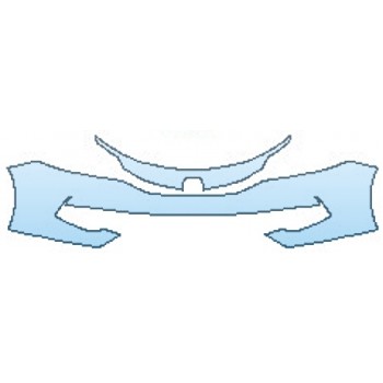 PAINT PROTECTION KIT - 2017 HONDA ACCORD HYBRID TOURING BUMPER - PRECUT PPF CLEAR BRA WRAP