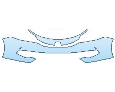 PAINT PROTECTION KIT - 2017 HONDA ACCORD HYBRID TOURING BUMPER - PRECUT PPF CLEAR BRA WRAP