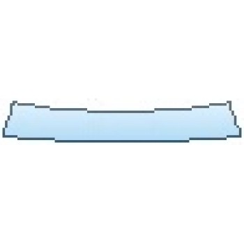 PAINT PROTECTION KIT - 2017 INFINITI Q50 3.0T PREMIUM AWD REAR BUMPER DECK - PRECUT PPF CLEAR BRA WRAP