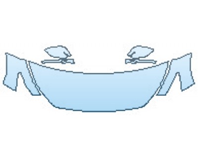 PAINT PROTECTION KIT - 2017 INFINITI Q50 3.0T SPORT AWD HOOD(24 INCH) FENDERS MIRRORS - PRECUT PPF CLEAR BRA WRAP