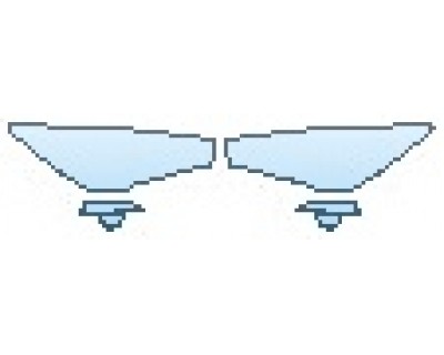 PAINT PROTECTION KIT - 2017 INFINITI Q50 3.0T SPORT AWD HEADLIGHTS FOG LIGHTS - PRECUT PPF CLEAR BRA WRAP