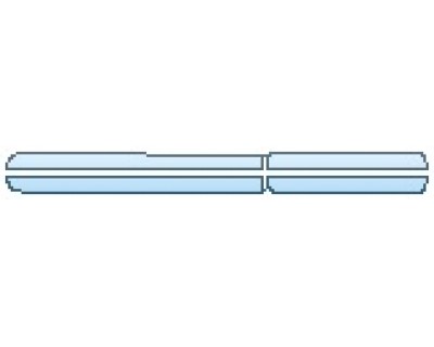 PAINT PROTECTION KIT - 2017 INFINITI Q50 3.0T SPORT AWD DOORS - PRECUT PPF CLEAR BRA WRAP