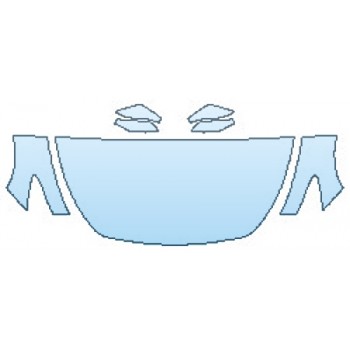 Precut PPF Kit – Clear Bra Paint Protection Film PAINT PROTECTION KIT - 2017 INFINITI Q60 3.0T PREMIUM HOOD(30 INCH) FENDERS MIRRORS - PRECUT PPF CLEAR BRA WRAP