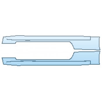 PAINT PROTECTION KIT - 2017 INFINITI Q60 3.0T PREMIUM ROCKERS - PRECUT PPF CLEAR BRA WRAP