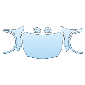 Precut PPF Kit – Clear Bra Paint Protection Film PAINT PROTECTION KIT - 2017 INFINITI QX30 BASE FULL HOOD FENDERS MIRRORS - PRECUT PPF CLEAR BRA WRAP