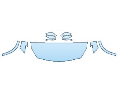 PAINT PROTECTION KIT - 2017 INFINITI QX30 BASE HOOD(24 INCH) FENDERS MIRRORS - PRECUT PPF CLEAR BRA WRAP