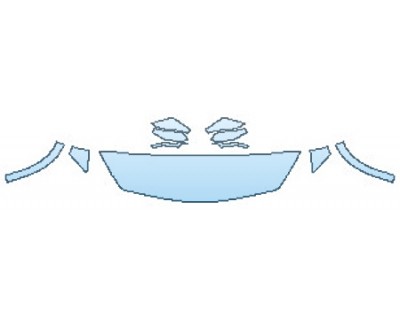 PAINT PROTECTION KIT - 2017 INFINITI QX30 BASE HOOD(18 INCH) FENDERS MIRRORS - PRECUT PPF CLEAR BRA WRAP