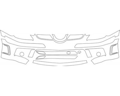 2011 MERCEDES-BENZ SLK 300 ROADSTER Bumper Kit