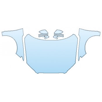 PRECUT PPF CLEAR BRA WRAP