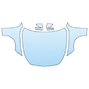 Precut PPF Kit – Clear Bra Paint Protection Film PAINT PROTECTION KIT - 2017 MERCEDES S-CLASS CABRIOLET S550 SPORT FULL HOOD FENDERS MIRRORS - PRECUT PPF CLEAR BRA WRAP