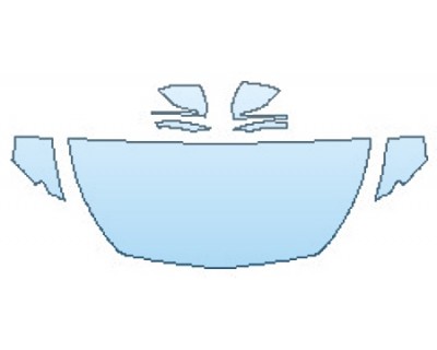 PAINT PROTECTION KIT - 2017 MERCEDES S-CLASS CABRIOLET S550 SPORT HOOD(30 INCH) FENDERS MIRRORS - PRECUT PPF CLEAR BRA WRAP