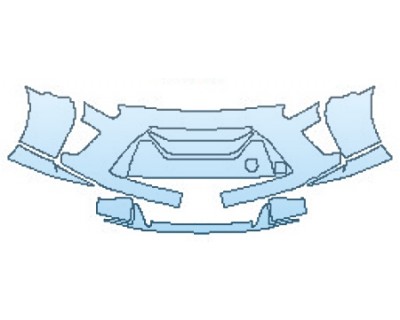 2020 NISSAN GT-R PREMIUM Bumper - INVISIBLEMASK  - 3M PAINT PROTECTION