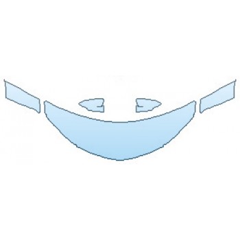 PAINT PROTECTION KIT - 2017 TOYOTA COROLLA 5OTH ANNIVERSARY EDITION HOOD(24 INCH WRAPPED EDGES) FENDERS MIRRORS - PRECUT PPF CLEAR BRA WRAP