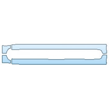 PAINT PROTECTION KIT - 2017 TOYOTA COROLLA SE ROCKERS - PRECUT PPF CLEAR BRA WRAP