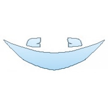 PAINT PROTECTION KIT - 2017 TOYOTA COROLLA XLE HOOD(18 INCH) FENDERS MIRRORS - PRECUT PPF CLEAR BRA WRAP