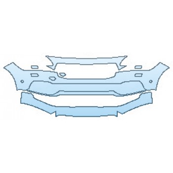 2017 VOLVO S90 T5 INSCRIPTION Bumper With Washers And Sensors