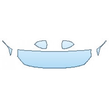 Precut PPF Kit – Clear Bra Paint Protection Film PAINT PROTECTION KIT - 2017 VOLVO S90 T5 MOMENTUM HOOD(18 INCH) FENDERS MIRRORS - PRECUT PPF CLEAR BRA WRAP