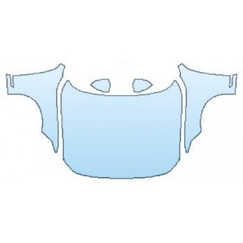 Precut PPF Kit – Clear Bra Paint Protection Film PAINT PROTECTION KIT - 2017 VOLVO S90 T6 INSCRIPTION FULL HOOD(WRAPPED EDGES) FENDERS MIRRORS - PRECUT PPF CLEAR BRA WRAP