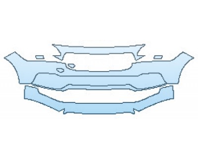 Precut PPF Kit – Clear Bra Paint Protection Film PAINT PROTECTION KIT - 2017 VOLVO S90 T6 INSCRIPTION BUMPER - PRECUT PPF CLEAR BRA WRAP