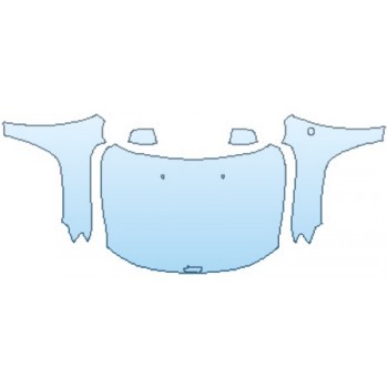 PAINT PROTECTION KIT - 2017 JEEP GRAND CHEROKEE 75TH ANNIVERSARY EDITION FULL HOOD FENDERS MIRRORS (OFF TROAD PKG) - PRECUT PPF CLEAR BRA WRAP