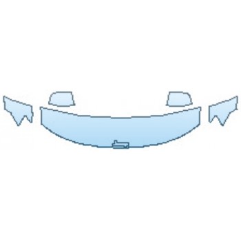 PAINT PROTECTION KIT - 2017 JEEP GRAND CHEROKEE 75TH ANNIVERSARY EDITION HOOD(18 INCH) FENDERS MIRRORS - PRECUT PPF CLEAR BRA WRAP