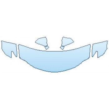 Precut PPF Kit – Clear Bra Paint Protection Film PAINT PROTECTION KIT - 2017 LEXUS RC 300 FULL HOOD(24 INCH WRAPPED EDGES) FENDERS MIRRORS - PRECUT PPF CLEAR BRA WRAP