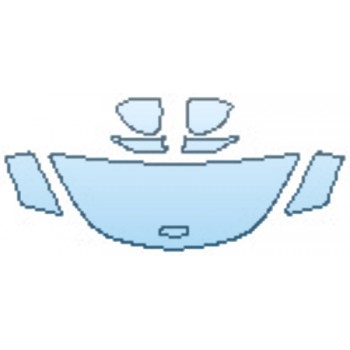 Precut PPF Kit – Clear Bra Paint Protection Film PAINT PROTECTION KIT - 2017 MCLAREN 570S FULL HOOD(18 INCH WRAPPED EDGES) FENDERS MIRRORS - PRECUT PPF CLEAR BRA WRAP