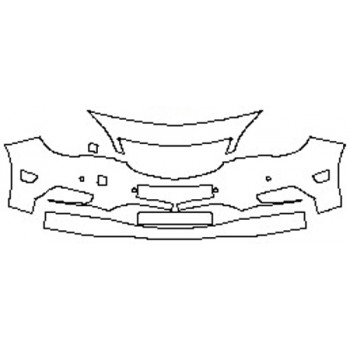 2018 BUICK CASCADA BASE Bumper With Sensors (4 piece)