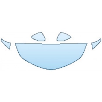 PAINT PROTECTION KIT - 2017 CHEVROLET CRUZE HATCHBACK LT RS PACKAGE HOOD(24 INCH) FENDERS MIRRORS - PRECUT PPF CLEAR BRA WRAP