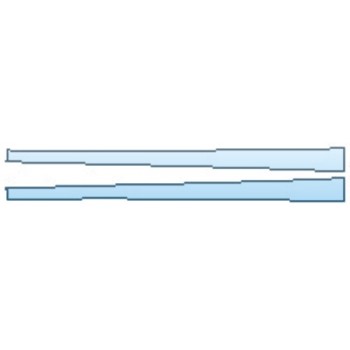 PAINT PROTECTION KIT - 2017 CHEVROLET CRUZE HATCHBACK PREMIER RS PACKAGE ROCKERS - PRECUT PPF CLEAR BRA WRAP