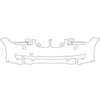 2009 BMW 128 I CONVERTIBLE Bumper With Washers Kit