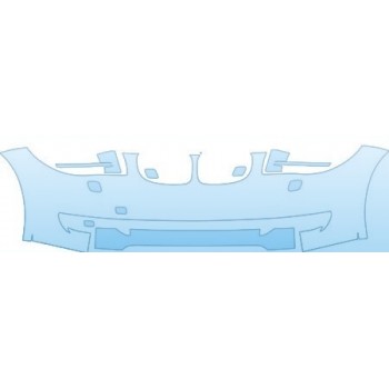 PAINT PROTECTION KIT - 2010 BMW 128 I COUPE BUMPER WITH WASHERS KIT - PRECUT PPF CLEAR BRA WRAP