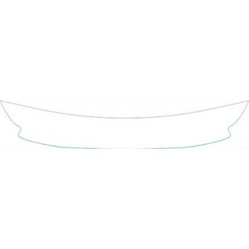 PAINT PROTECTION KIT - 2013 MINI COOPER COUNTRYMAN BASE REAR BUMPER DECK KIT - PRECUT PPF CLEAR BRA WRAP