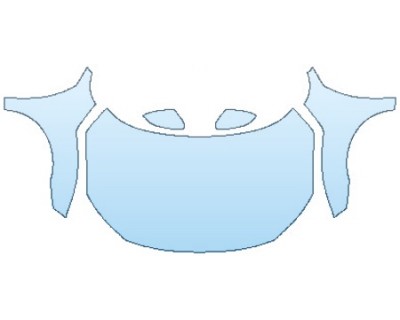 PAINT PROTECTION KIT - 2017 HONDA CIVIC HATCHBACK EX FULL HOOD FENDERS MIRRORS - PRECUT PPF CLEAR BRA WRAP