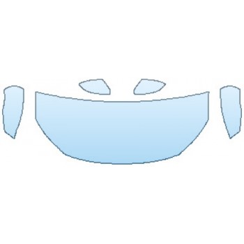 PAINT PROTECTION KIT - 2017 HONDA CIVIC HATCHBACK EX HOOD(30 INCH) FENDERS MIRRORS - PRECUT PPF CLEAR BRA WRAP