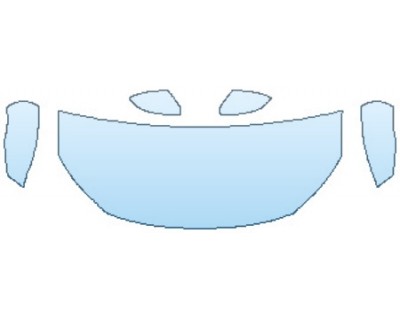 PAINT PROTECTION KIT - 2017 HONDA CIVIC HATCHBACK EX HOOD(30 INCH) FENDERS MIRRORS - PRECUT PPF CLEAR BRA WRAP