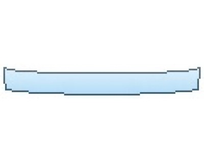 PAINT PROTECTION KIT - 2017 HONDA CIVIC HATCHBACK EX REAR BUMPER DECK - PRECUT PPF CLEAR BRA WRAP