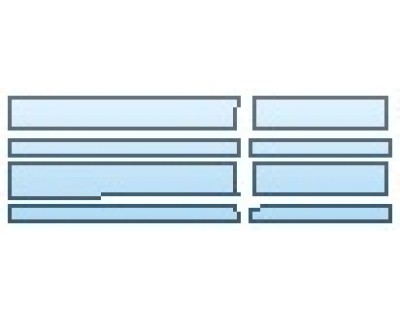 Precut PPF Kit – Clear Bra Paint Protection Film PAINT PROTECTION KIT - 2017 HONDA CIVIC HATCHBACK LX DOOR SILLS - PRECUT PPF CLEAR BRA WRAP