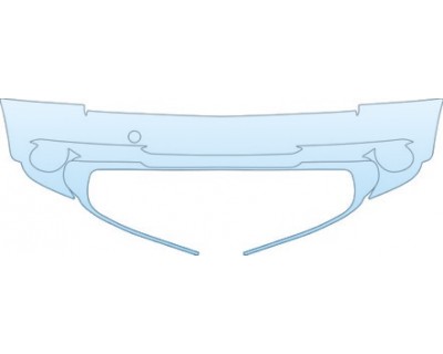 PAINT PROTECTION KIT - 2012 MINI COOPER CONVERTIBLE S BUMPER KIT - PRECUT PPF CLEAR BRA WRAP