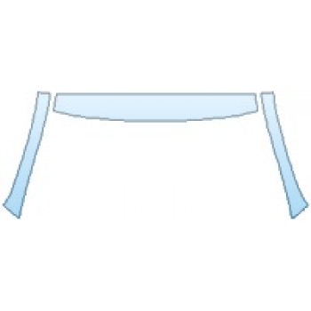 PAINT PROTECTION KIT - 2017 JEEP CHEROKEE TRAILHAWK L PLUS ROOF A-PILLARS - PRECUT PPF CLEAR BRA WRAP