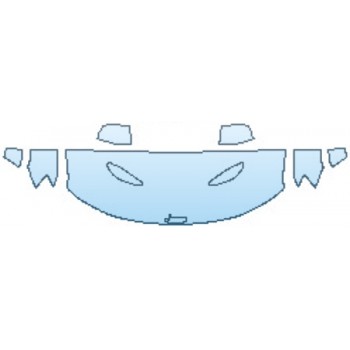 Precut PPF Kit – Clear Bra Paint Protection Film PAINT PROTECTION KIT - 2017 JEEP GRAND CHEROKEE SRT HOOD(24 INCH) FENDERS MIRRORS - PRECUT PPF CLEAR BRA WRAP